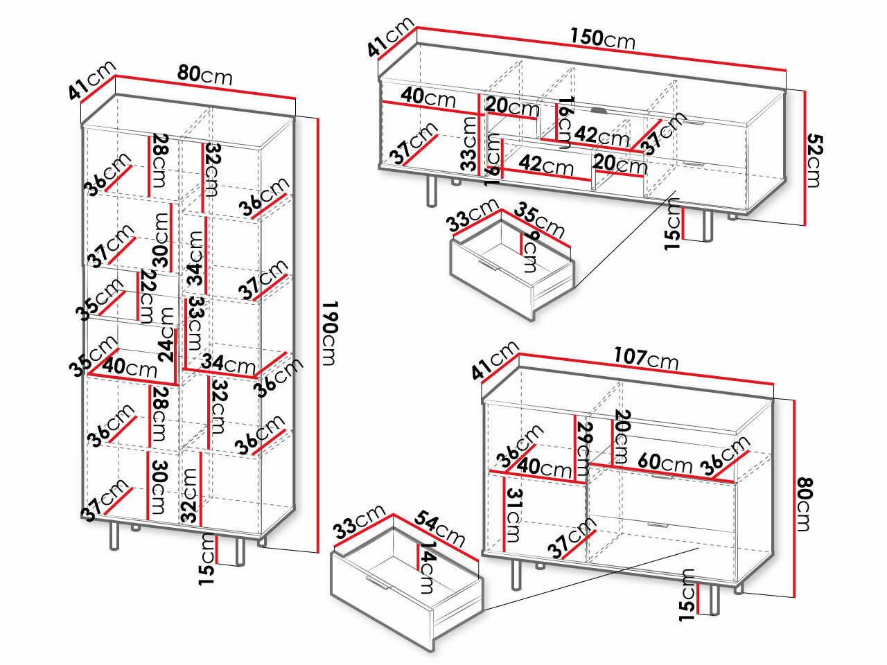 Set za dnevni boravak Decus II (Kašmir)