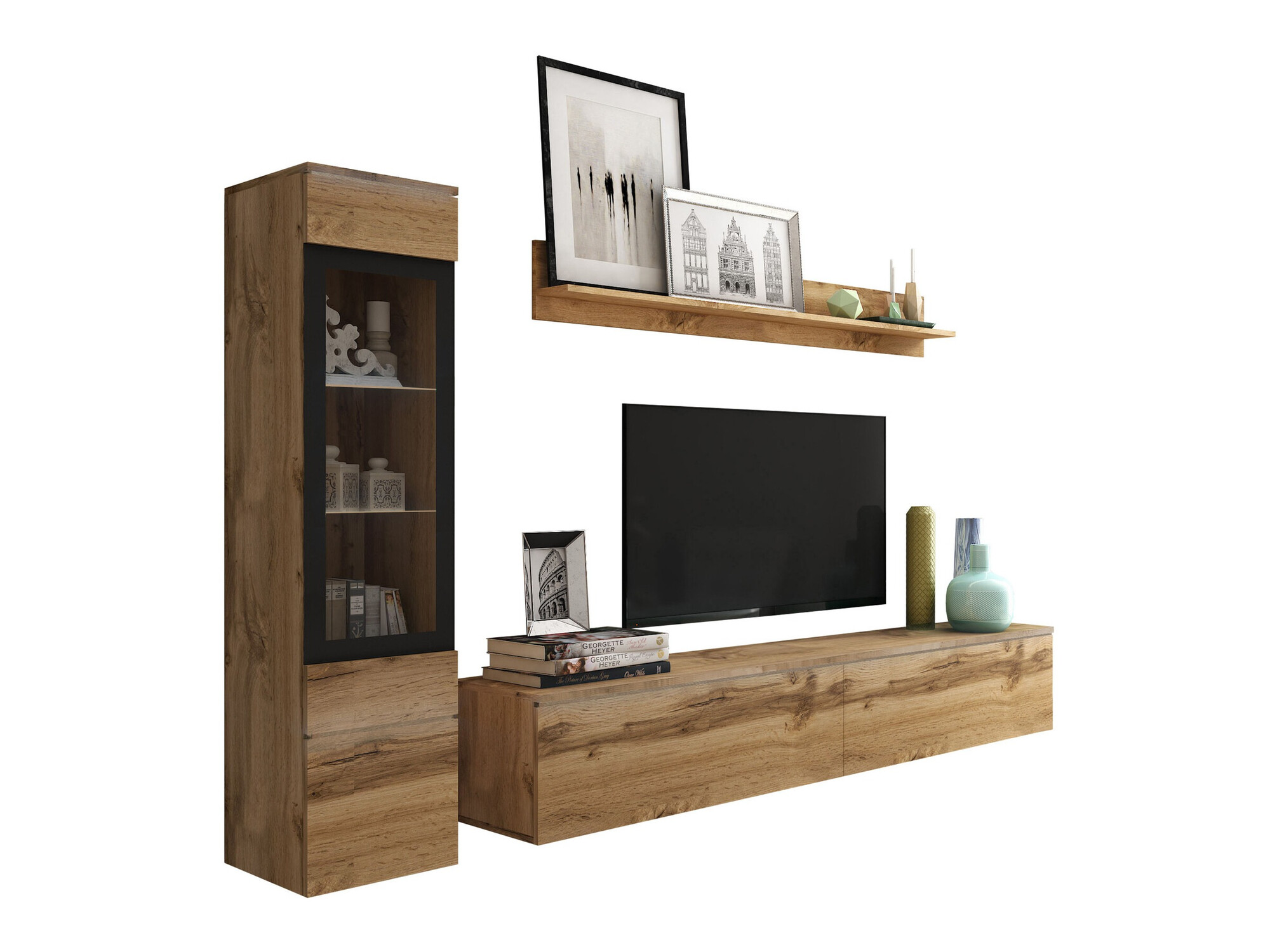 Set za dnevni boravak Sarasota 125 (Hrast Wotan)