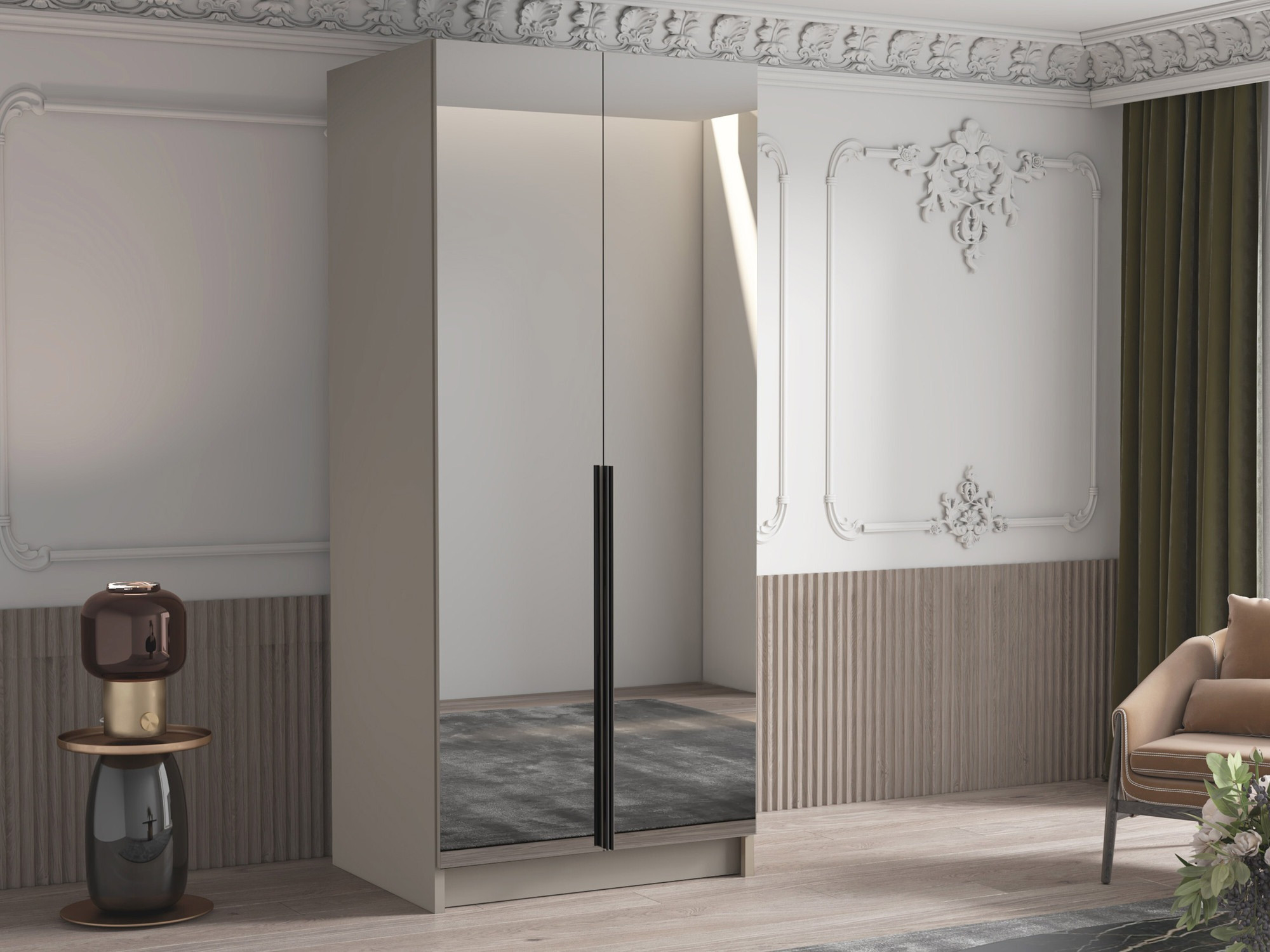 Ormar Closico 193 (Kašmir + Crna)