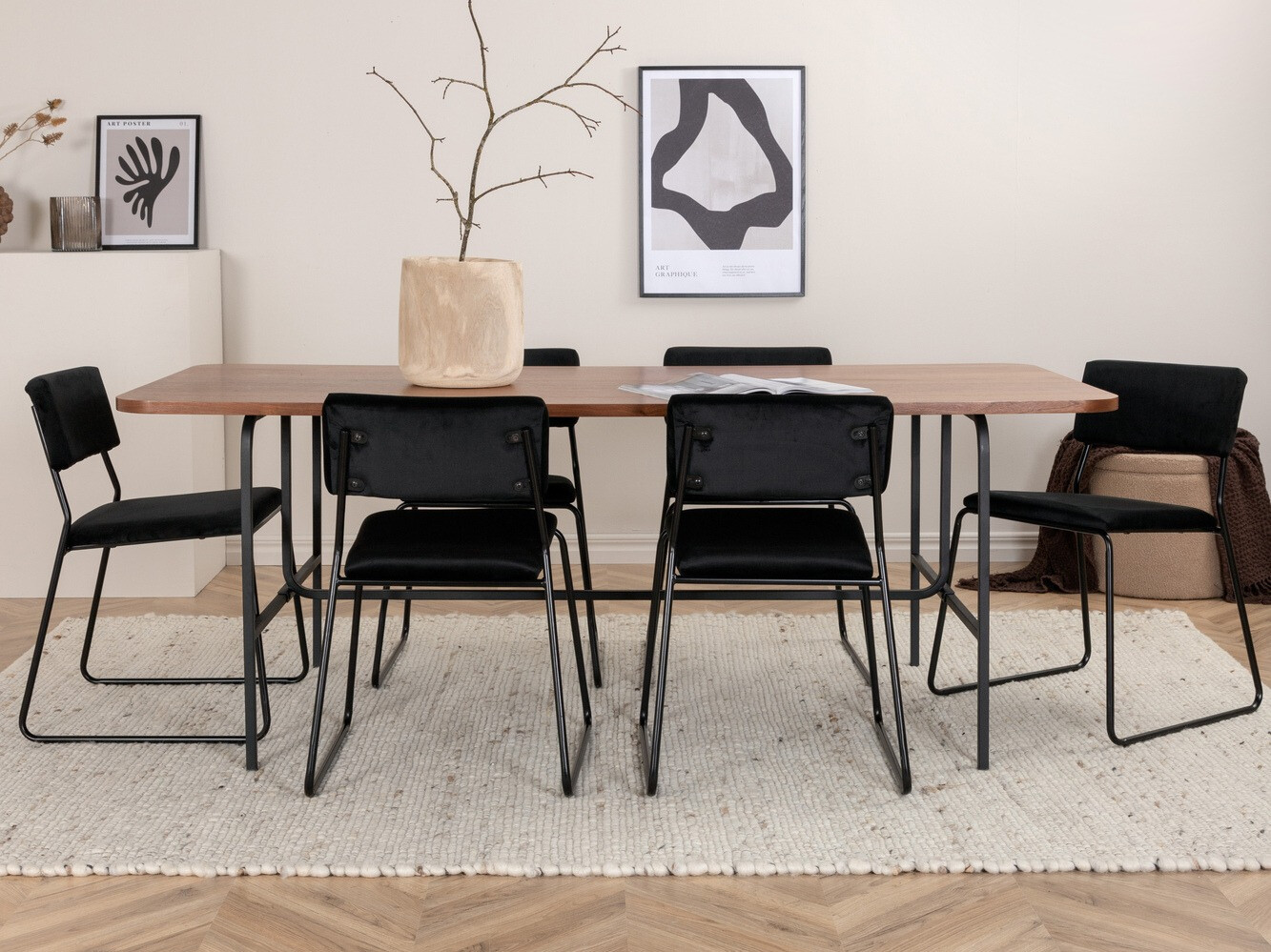 Blagovaonski set Dallas 2795 (Crna)