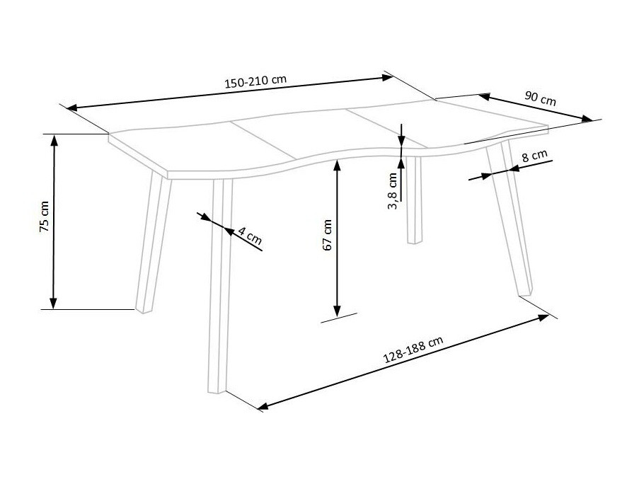 Blagovaonski set Houston 1777