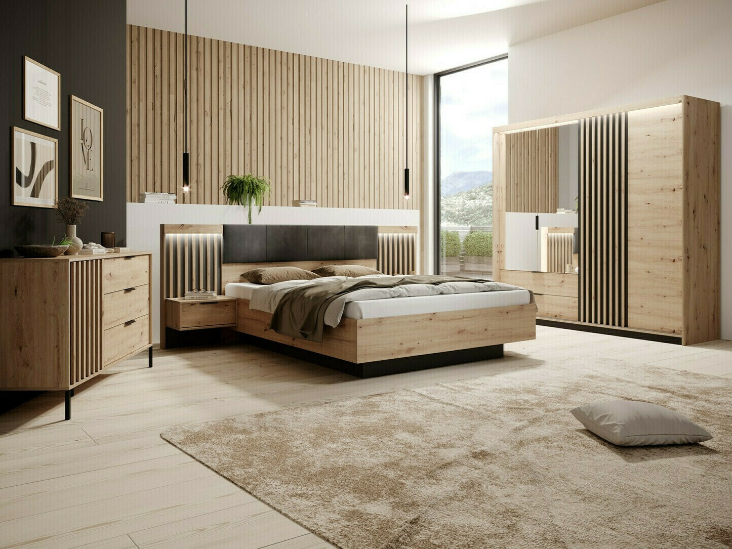 Set za spavaću sobu Lusone 106