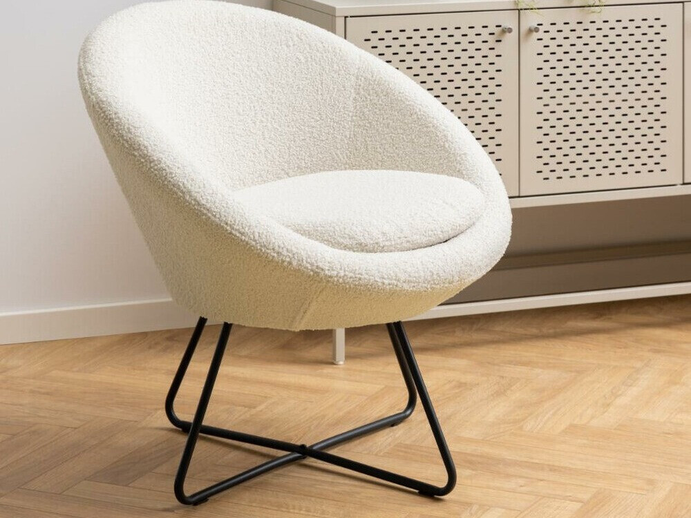 Fotelja Norsica 245 (Krem + Crna)