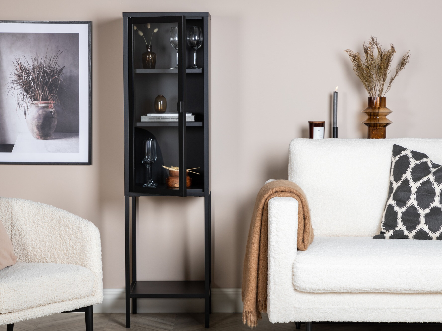 Polica Dallas 118 (Crna)