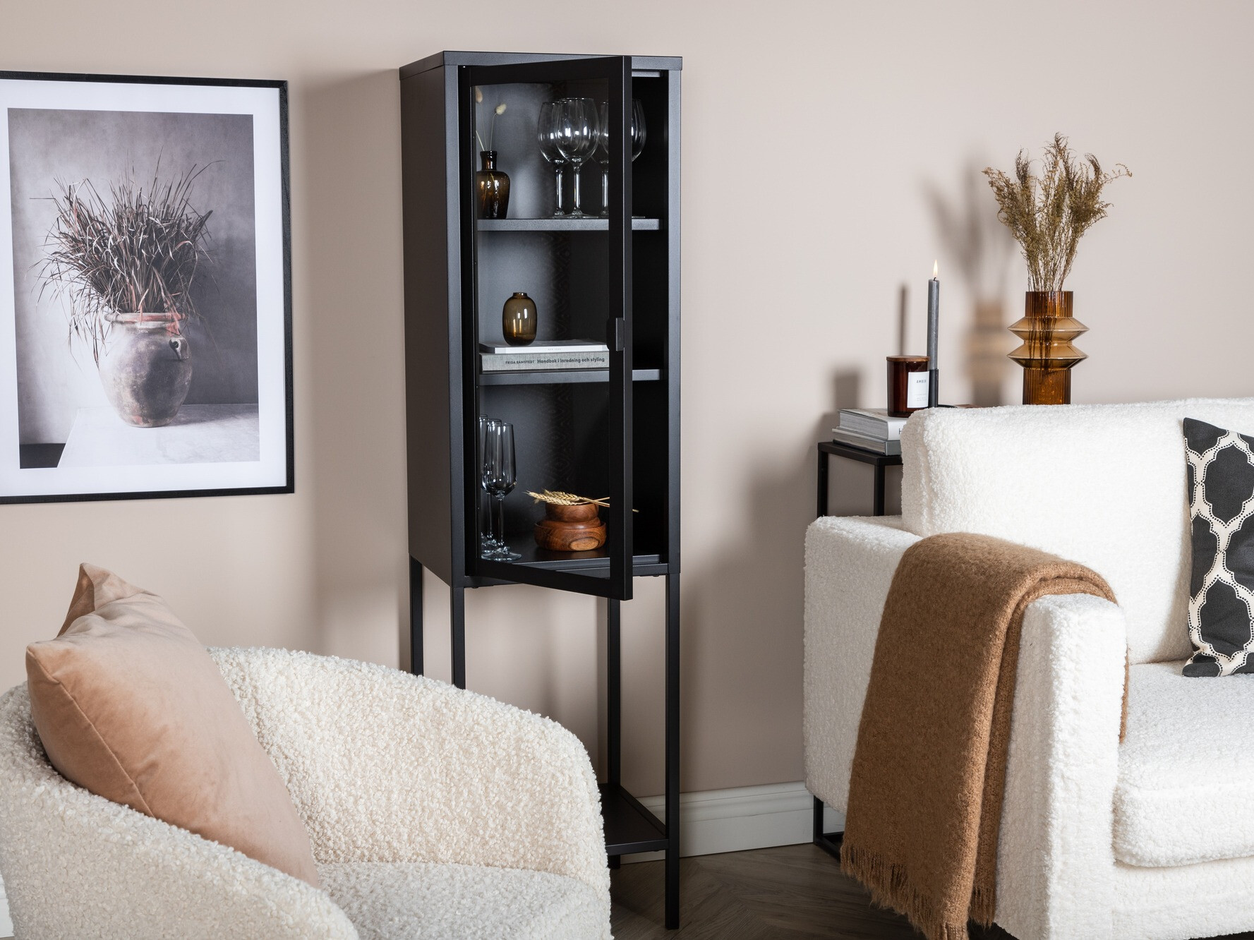 Polica Dallas 118 (Crna)