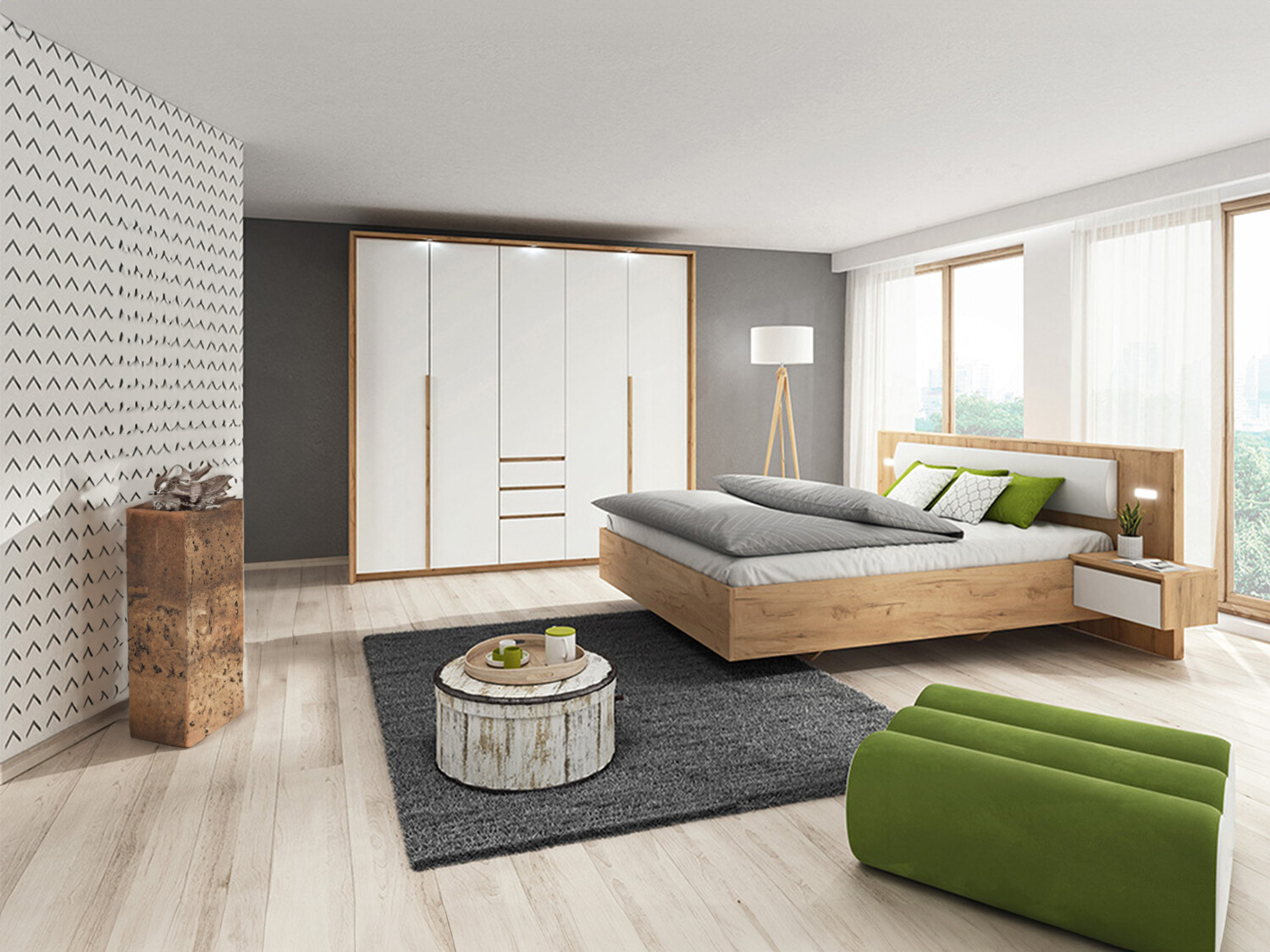 Set za spavaću sobu Evarenoi 104