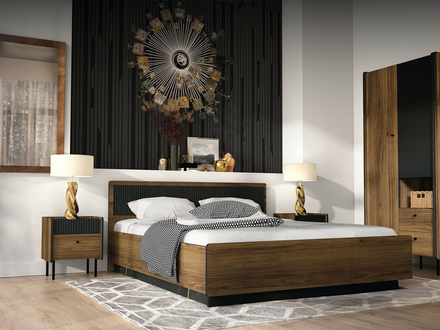 Set za spavaću sobu Tivsali 115