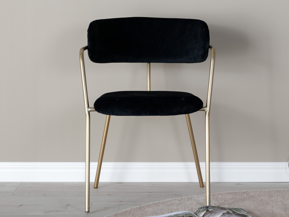 Stolica Dallas 108 (Crna + Mesing)