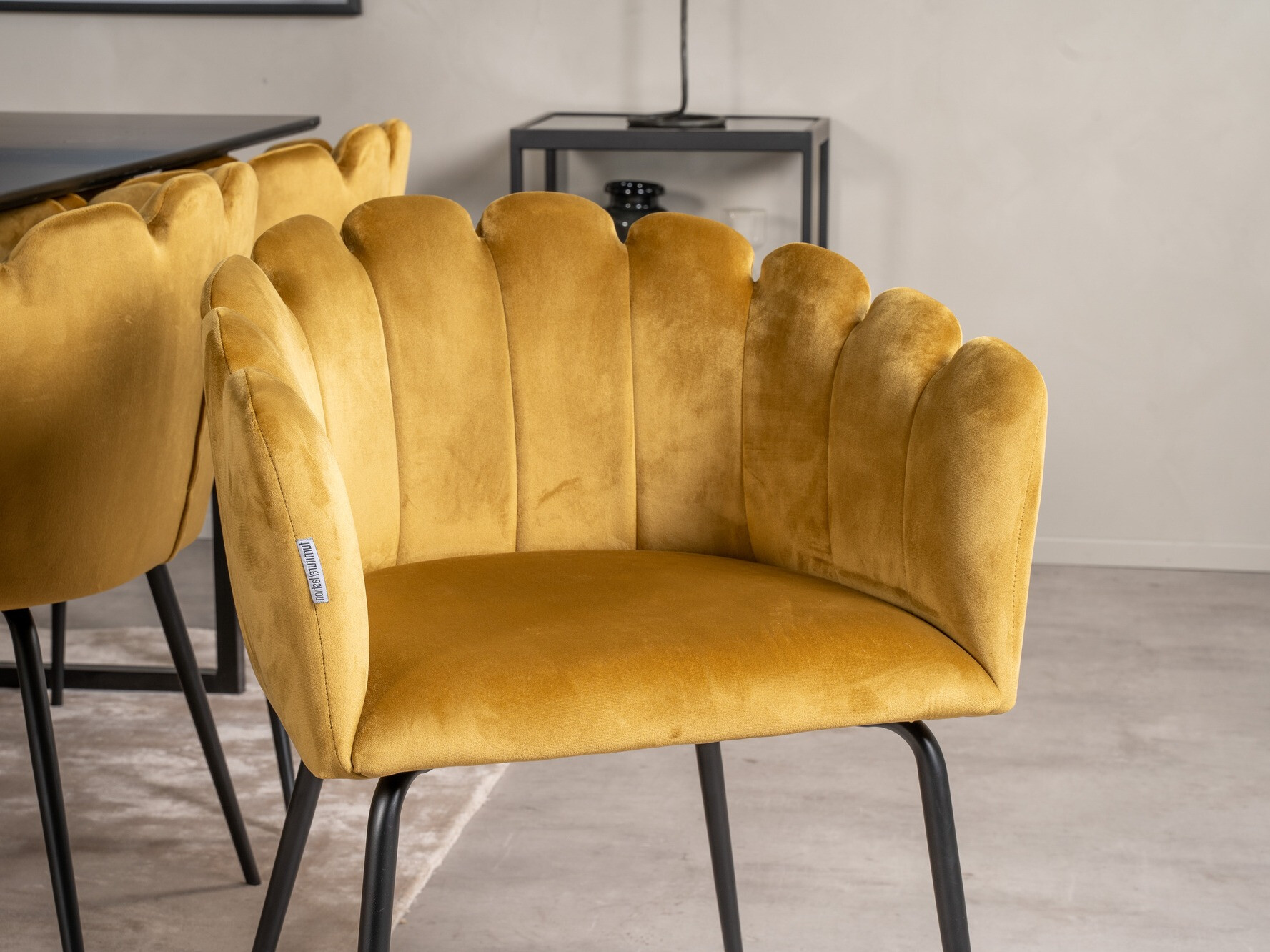 Stolica Dallas 134 (Žuta + Crna)