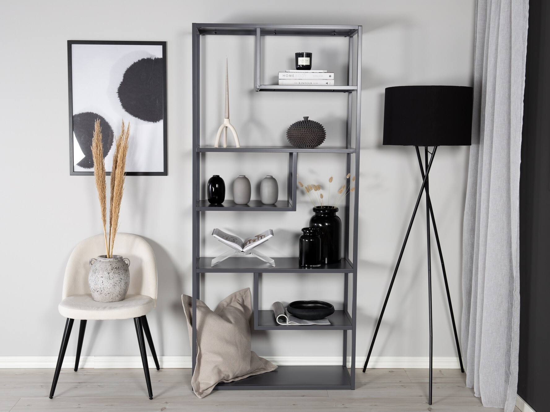 Polica Dallas 214 (Svijetlo siva)