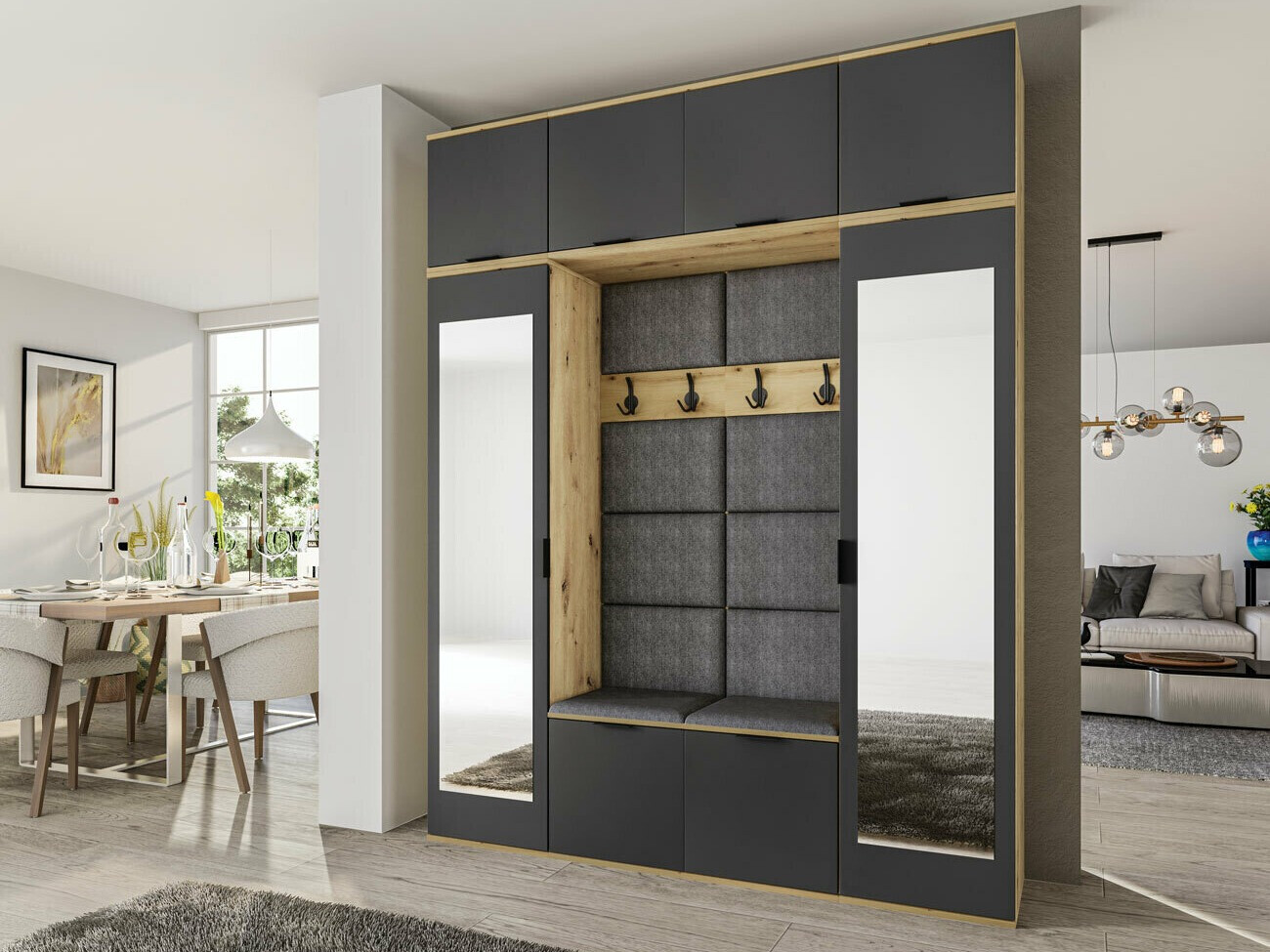 Set za hodnik Meldomo 105