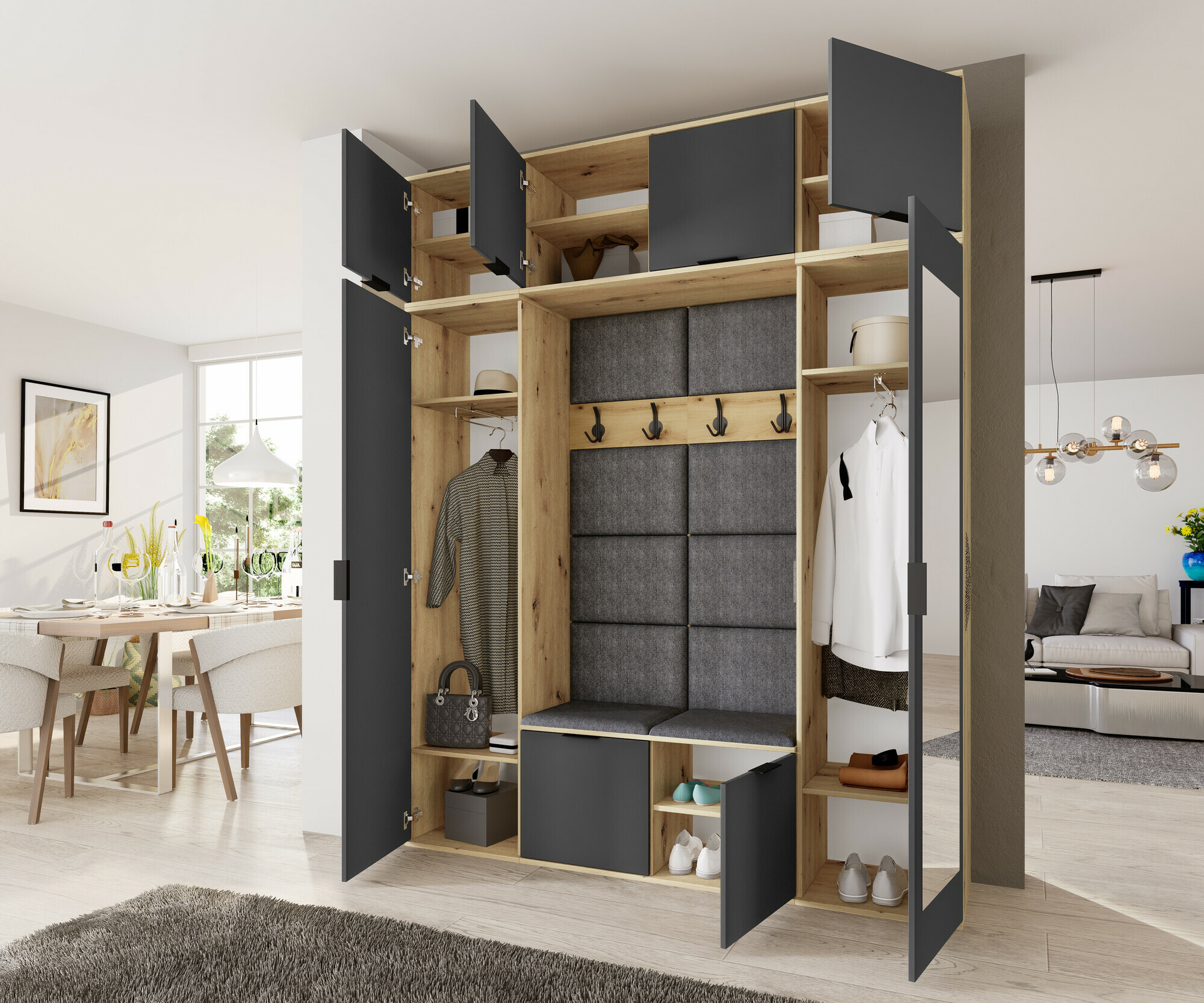 Set za hodnik Meldomo 105