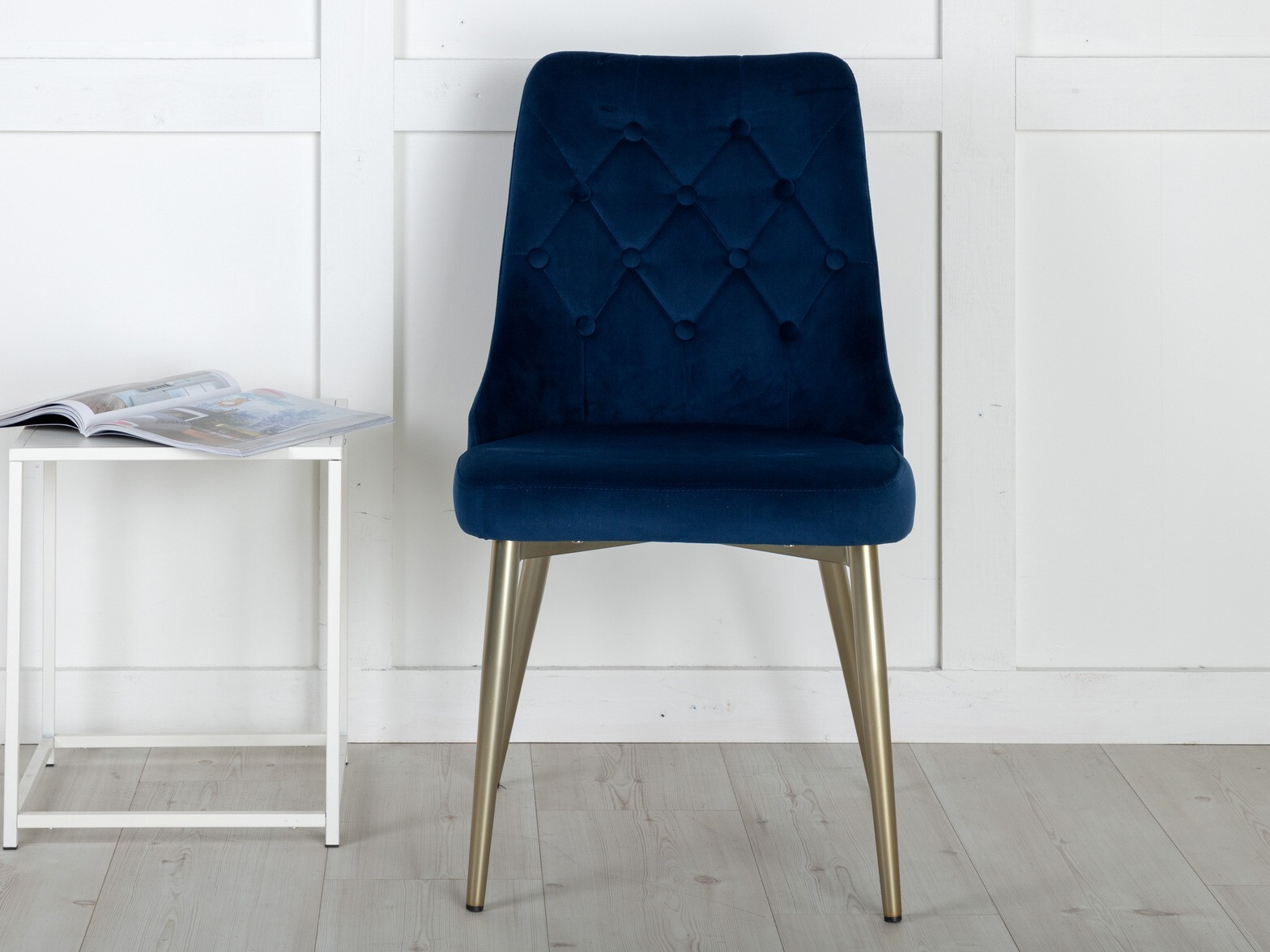 Stolica Dallas 203 (Plava + zlatna)