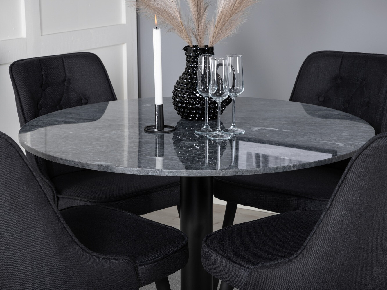 Blagovaonski set Dallas 2671 (Crna)