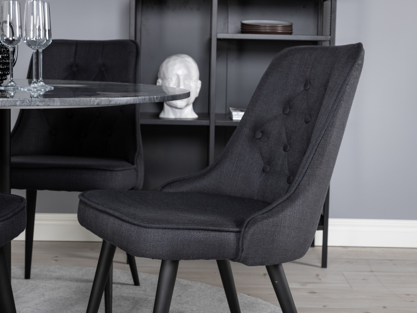 Blagovaonski set Dallas 2671 (Crna)