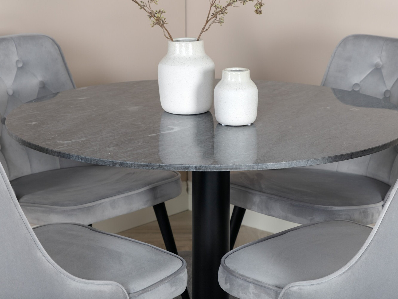 Blagovaonski set Dallas 2671 (Siva + Crna)