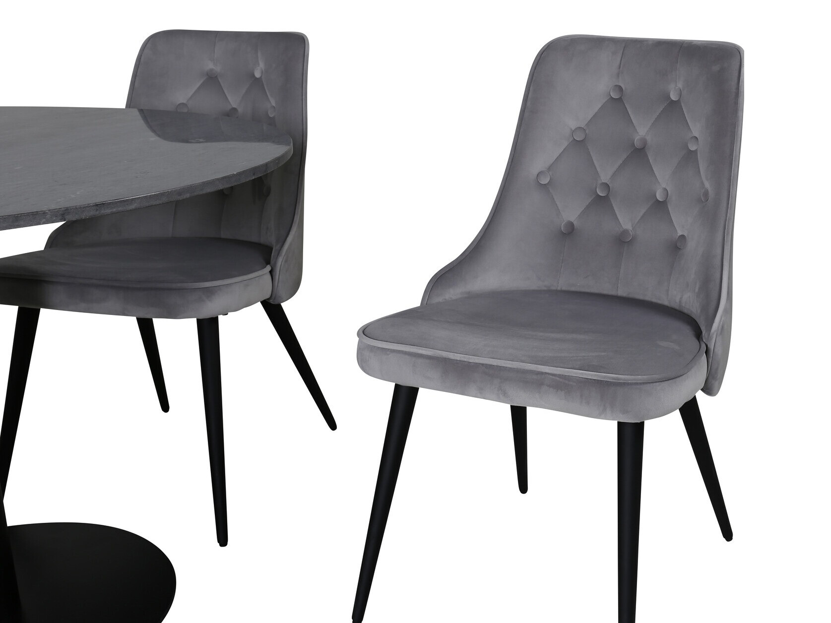 Blagovaonski set Dallas 2671 (Siva + Crna)