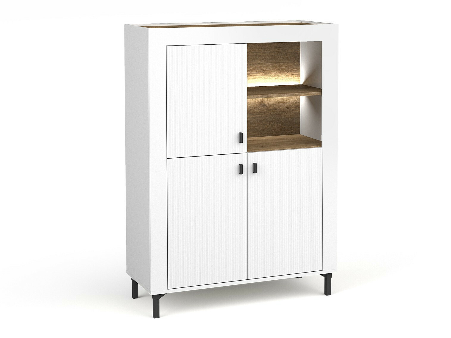 Polica Mormavu 105 (Mat bijela)