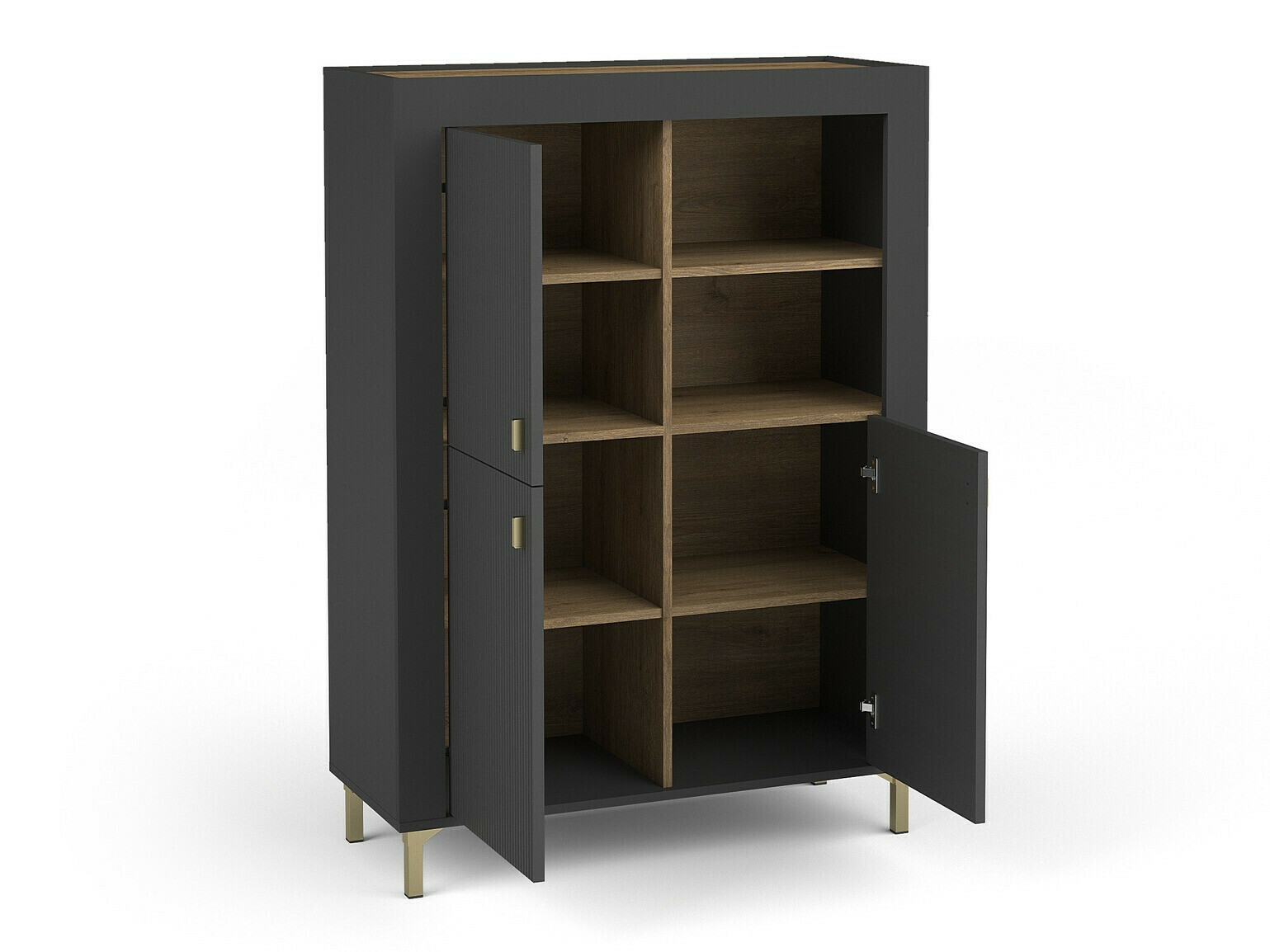 Set za dnevni boravak Mormavu 115 (Mat crna)