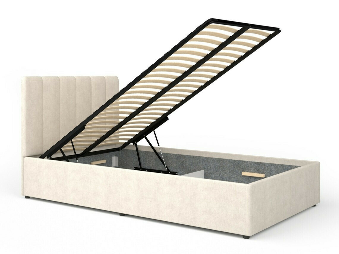 Set za spavaću sobu Mormavu 112 (Mat crna + Bež)