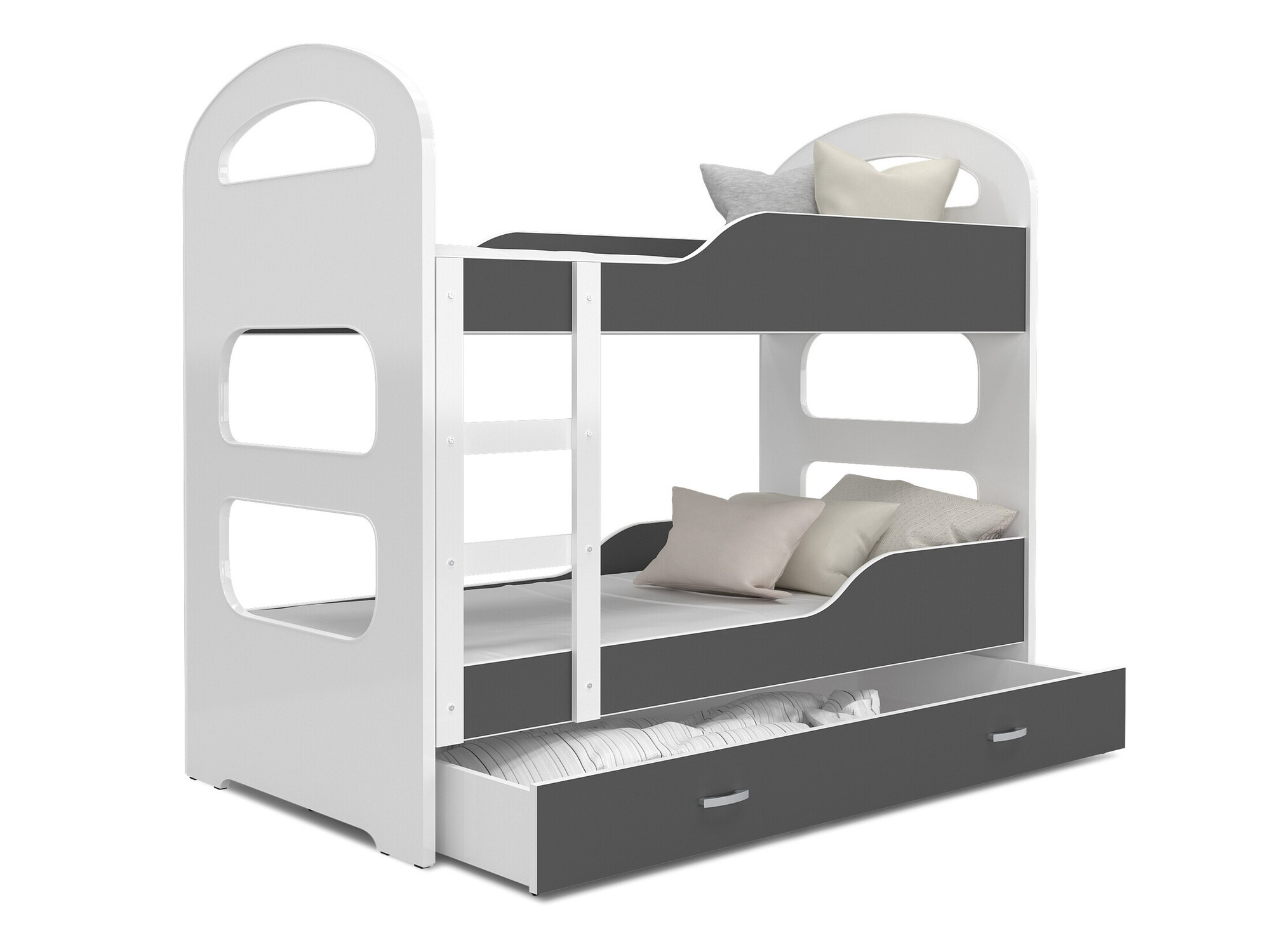 Dvokatan krevet Aurora 114 (Siva)