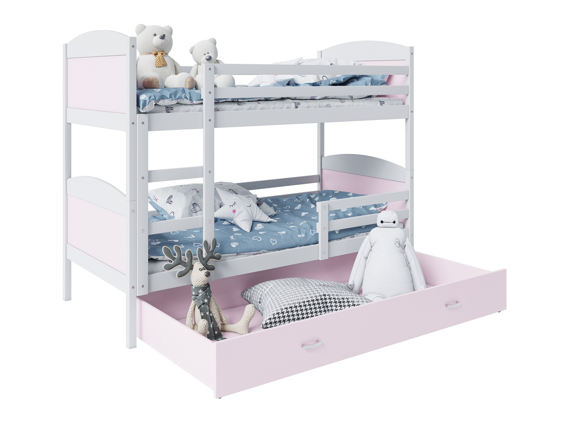 Krevet na kat Aurora 102 (Bijela)