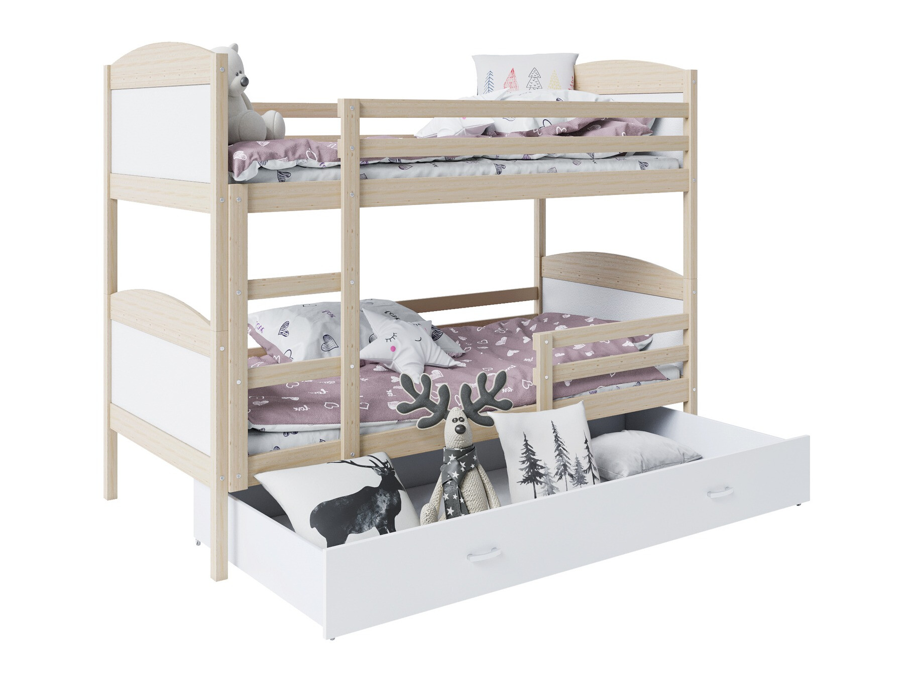 Krevet na kat Aurora 102 (Bor)