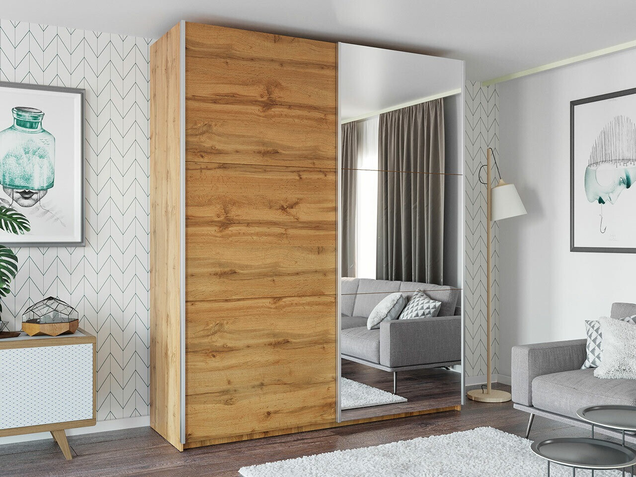 Ormar Honolulu 130 (Hrast Wotan)