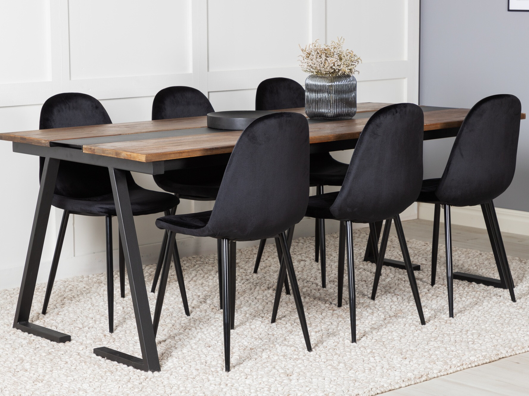 Blagovaonski set Dallas 1949 (Crna)