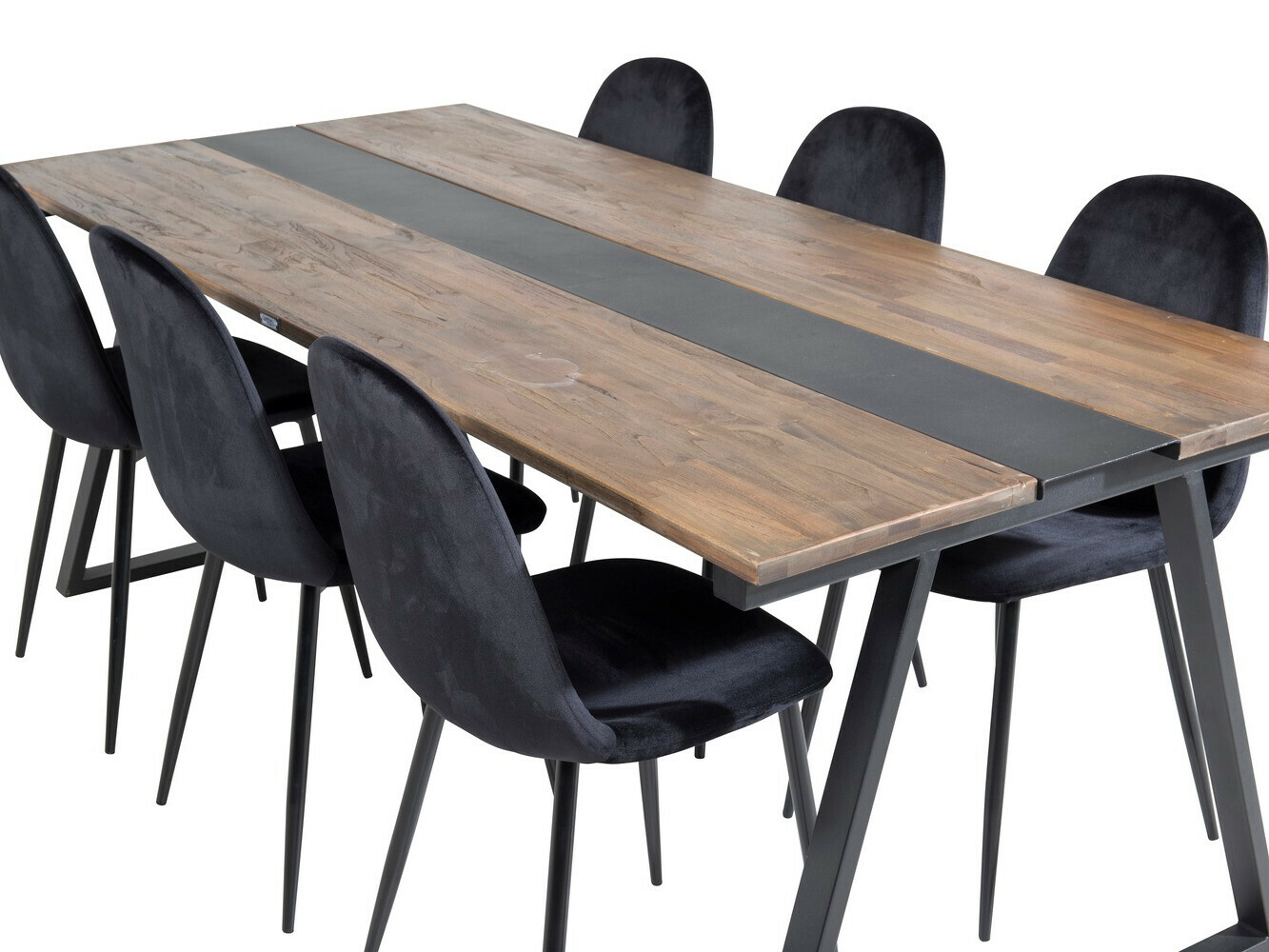 Blagovaonski set Dallas 1949 (Crna)