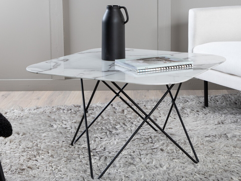 Stolić za kavu Dallas 1723 (Bijela + Crna)