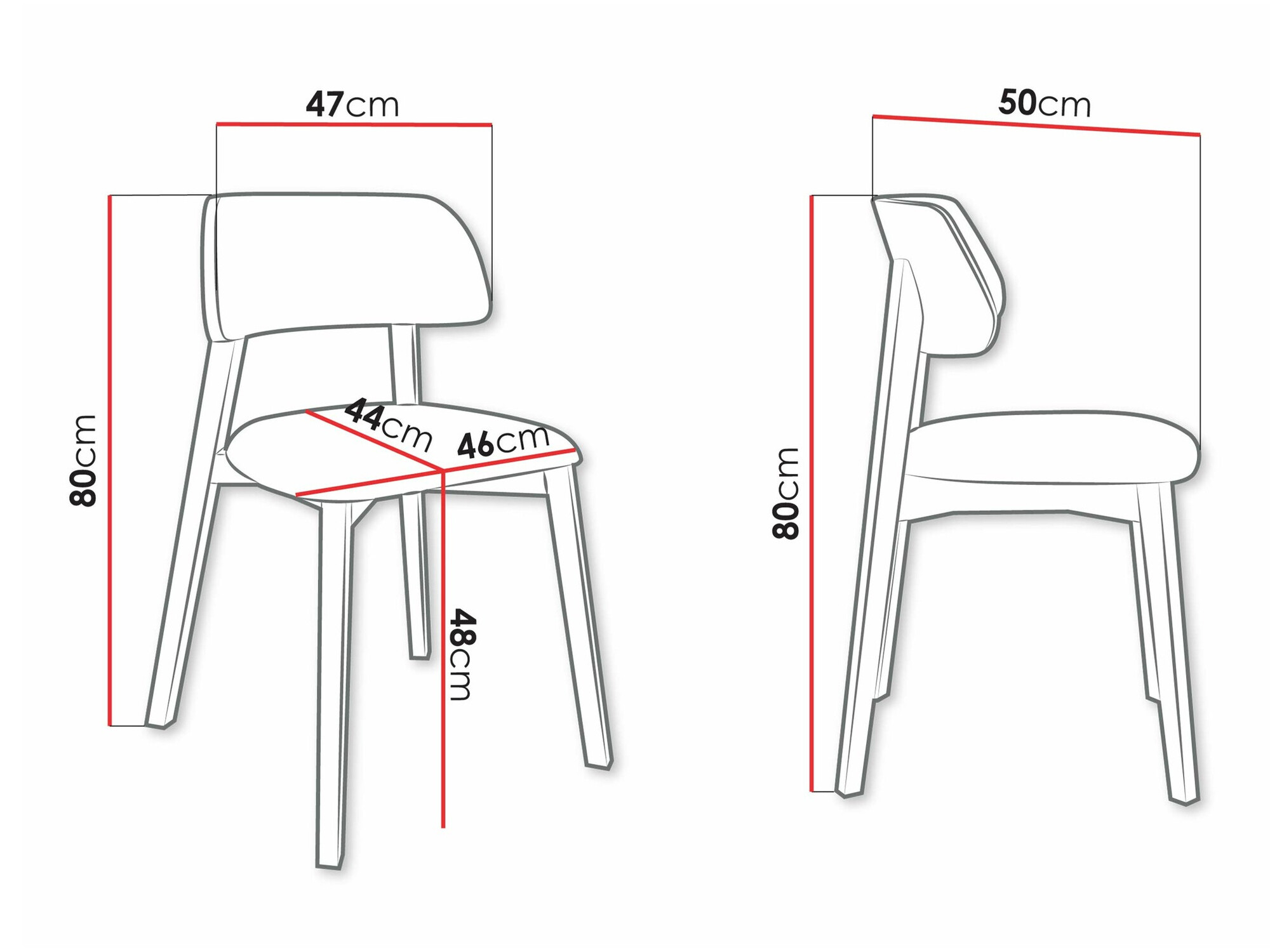 Stolica Jackson 112 (Svijetlo drvo)