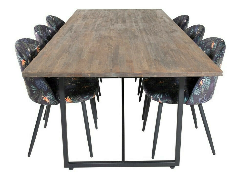 Blagovaonski set Dallas 1598 (Cvjetni uzorak)