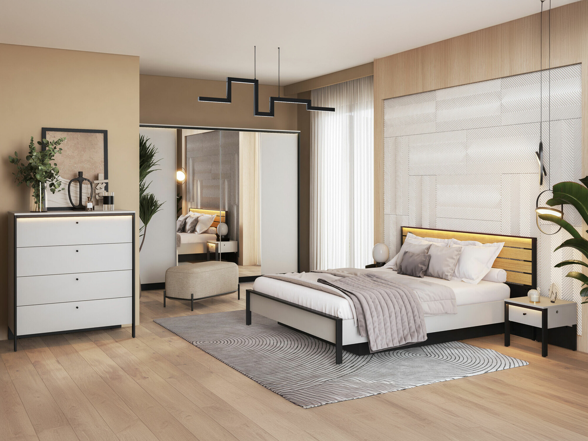 Set za spavaću sobu Almela 105 (Dostupno)