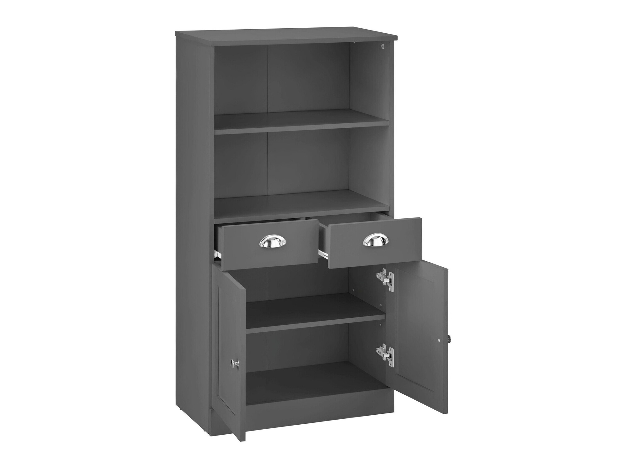 Samostojeći kupaonski ormarić Elmvene 102 (Siva)