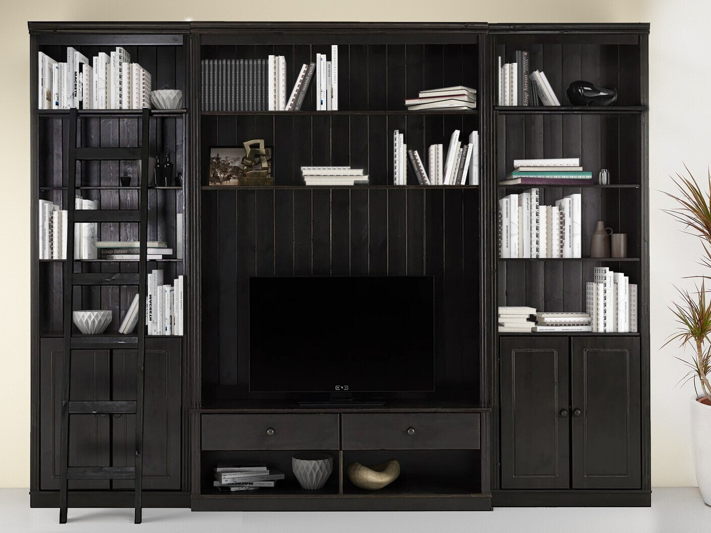 Set za dnevni boravak Saltoro 107 (Tamno smeđa)