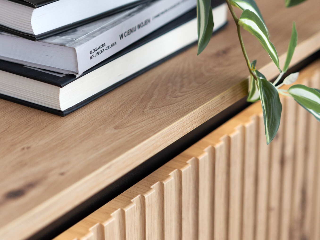 TV stol Fernolu 105 (Hrast Artisan + Crna)