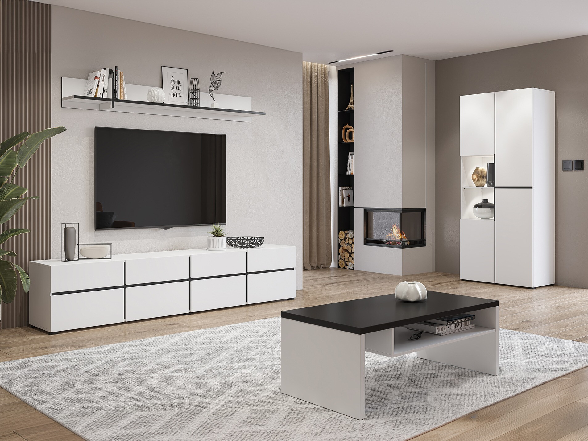 Set za dnevni boravak Alfere 117 (Bijela)