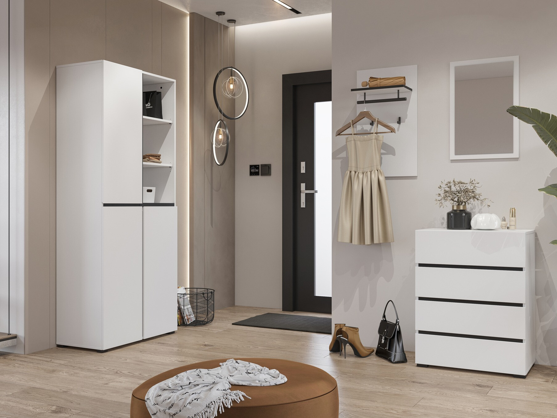 Set za hodnik Alfere 113 (Bijela)