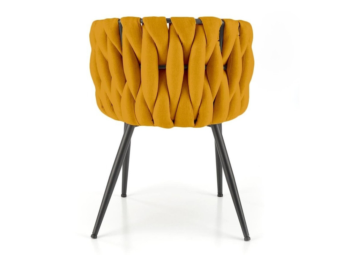 Stolica Houston 1508 (Senf + Crna)