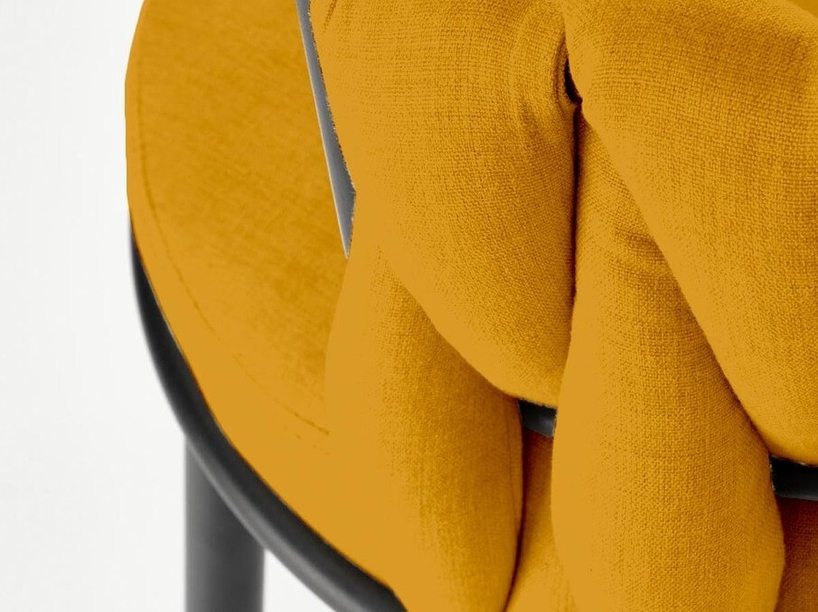 Stolica Houston 1508 (Senf + Crna)