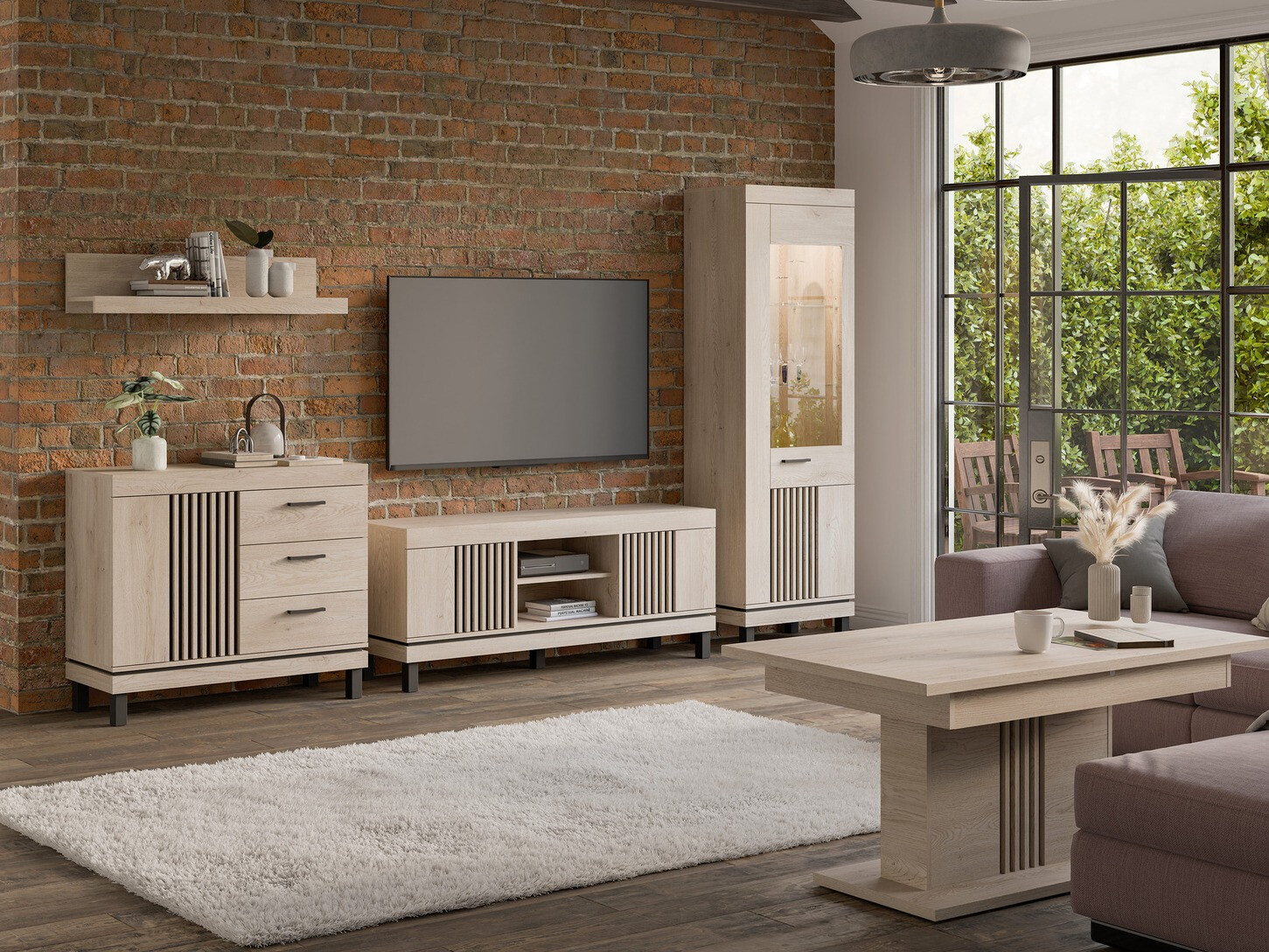 Zidna polica Sermelu 110