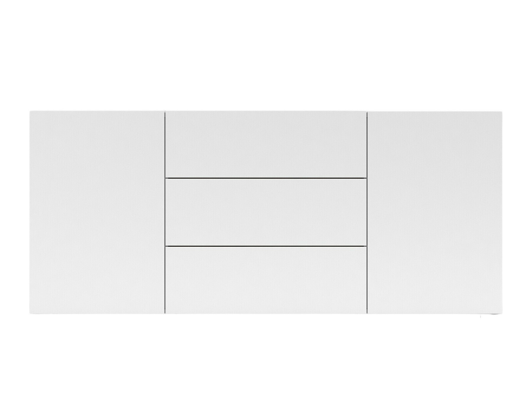 Komoda Revmiru 103 (Bijela + Hrast Wotan)