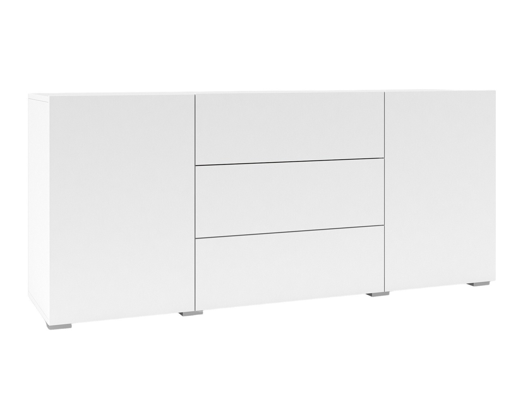 Komoda Revmiru 103 (Bijela + Wotan hrast)