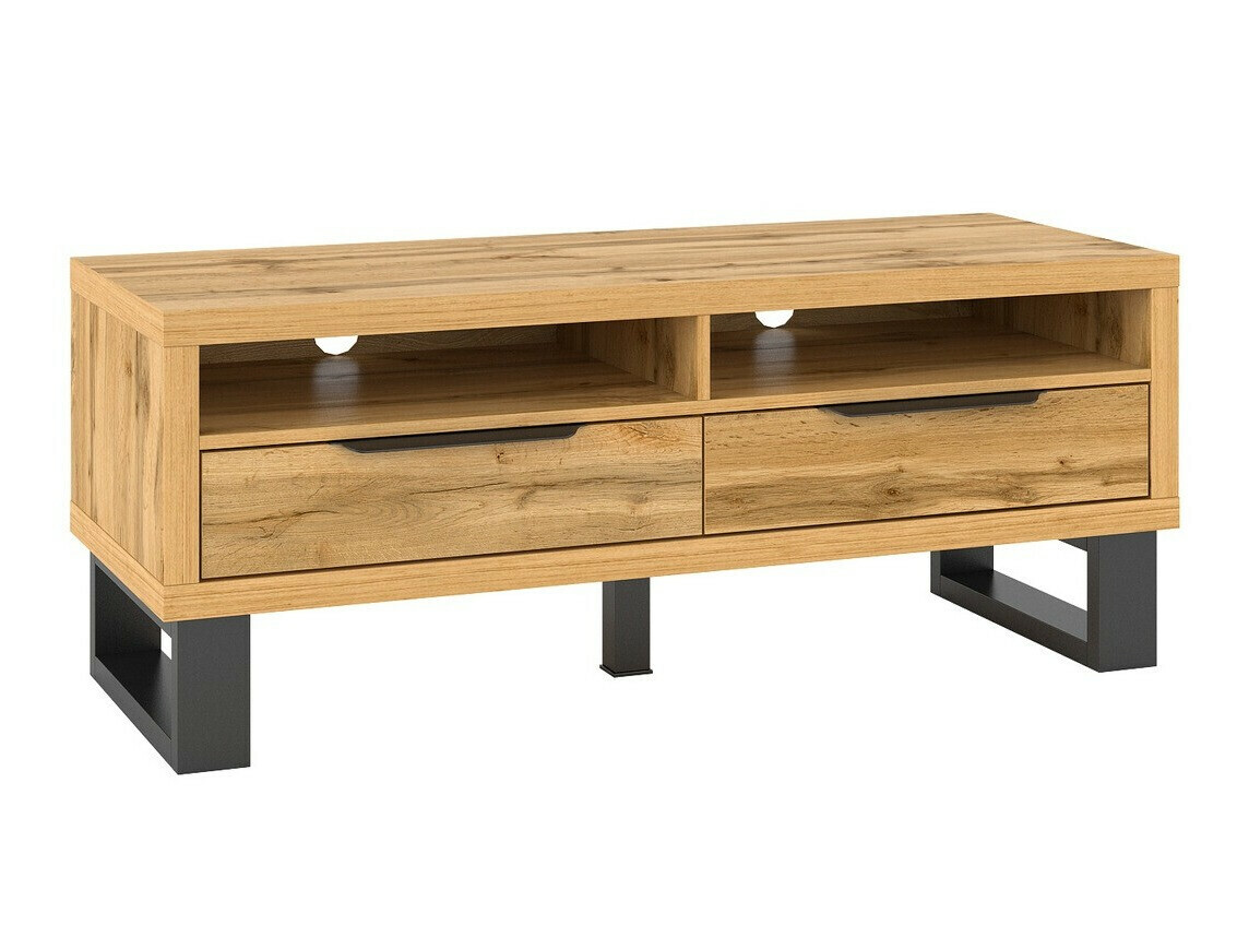 TV stol Avicavu 100 (Hrast Wotan + Crna)