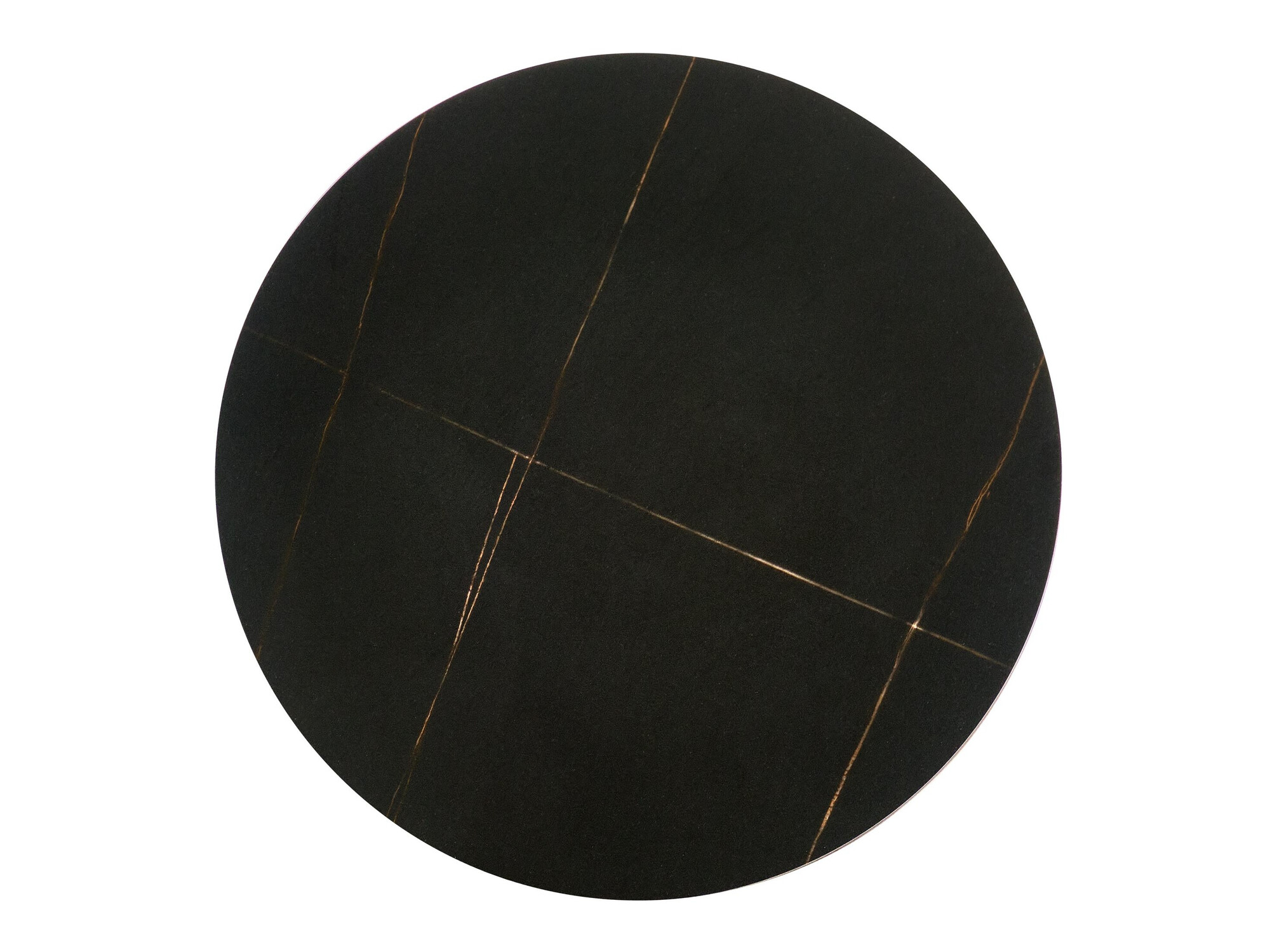 Pomoćni stolić Houston 1807 (Crna + Crni mramor)