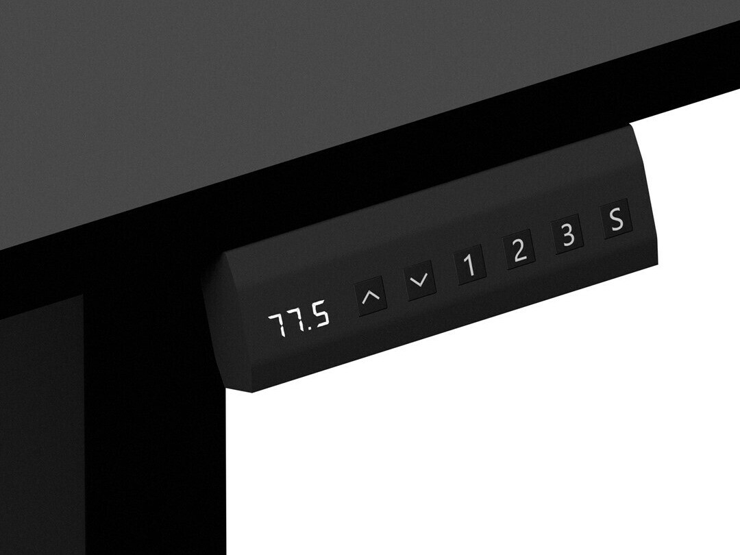 Radni stol podesiv po visini Lodi 103 (Crna)