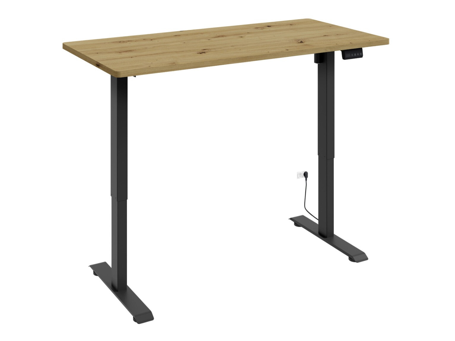 Radni stol podesiv po visini Buffalo 183 (Crna)