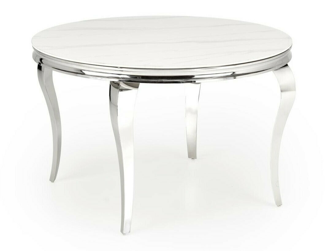 Blagovaonski set Houston 1828 (Bijeli mramor + Siva)