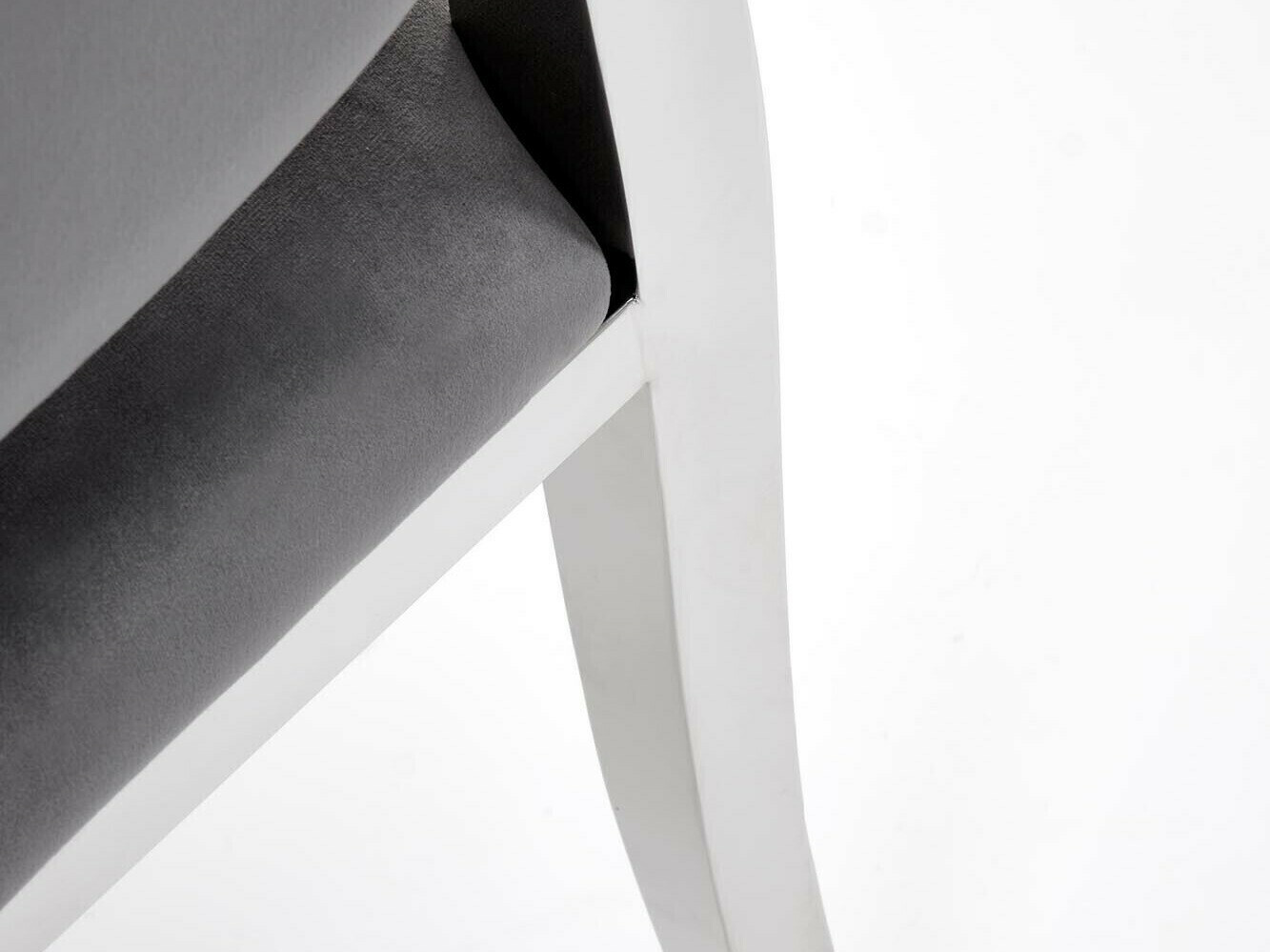 Blagovaonski set Houston 1828 (Bijeli mramor + Siva)